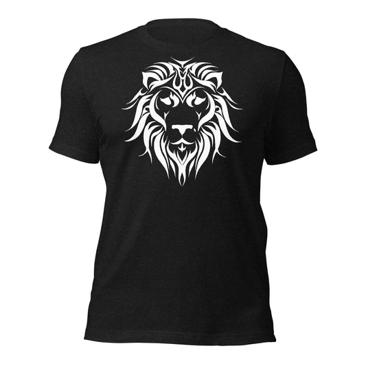 Unisex T-Shirt Tribal Lion WH | Multiple Colors | Bella + Canvas