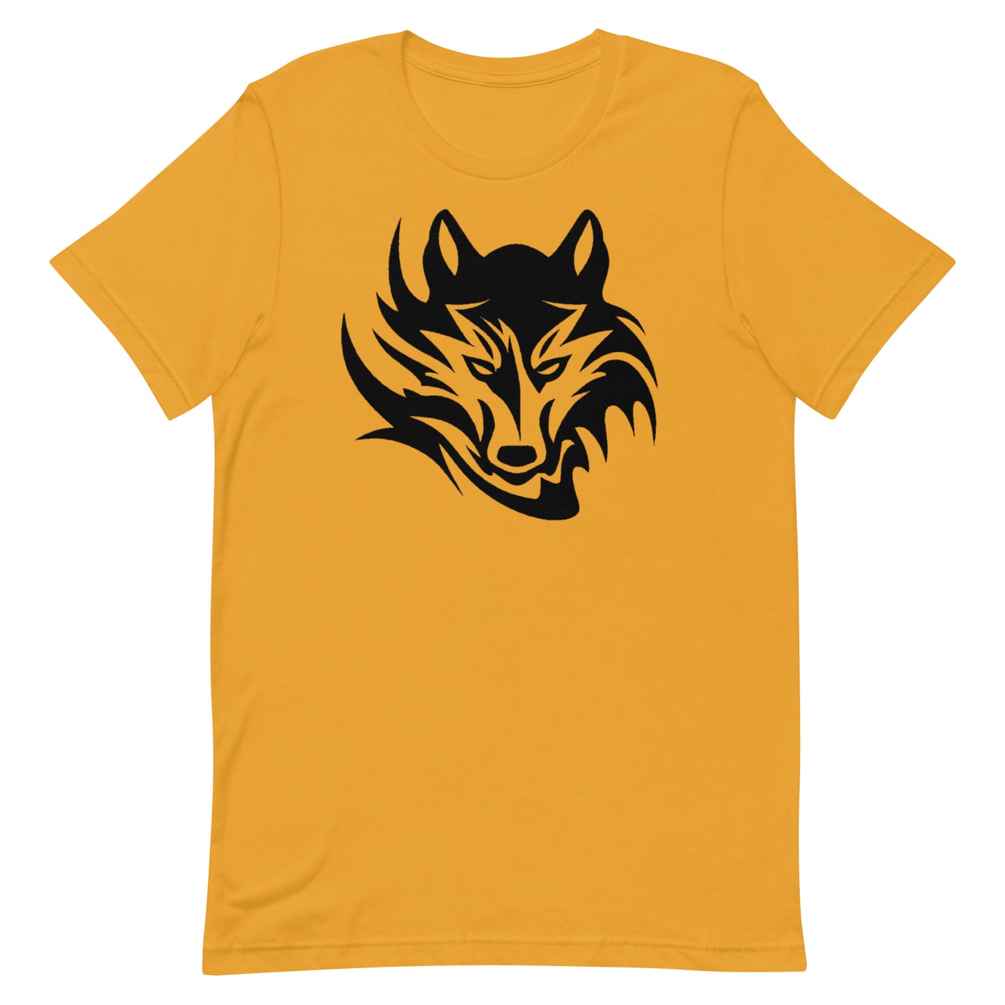 Unisex T-Shirt Tribal Wolf BK | Multiple Colors | Bella + Canvas