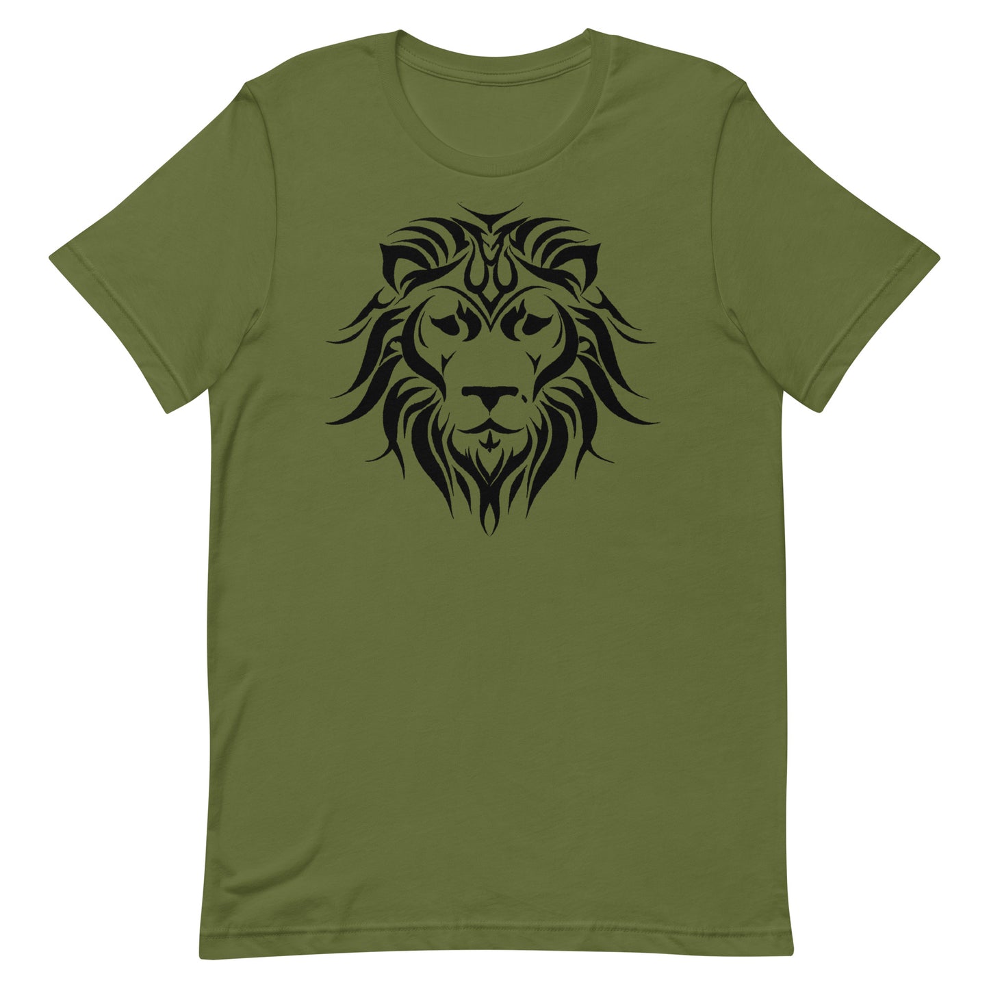 Unisex T-Shirt Tribal Lion BK | Multiple Colors | Bella + Canvas