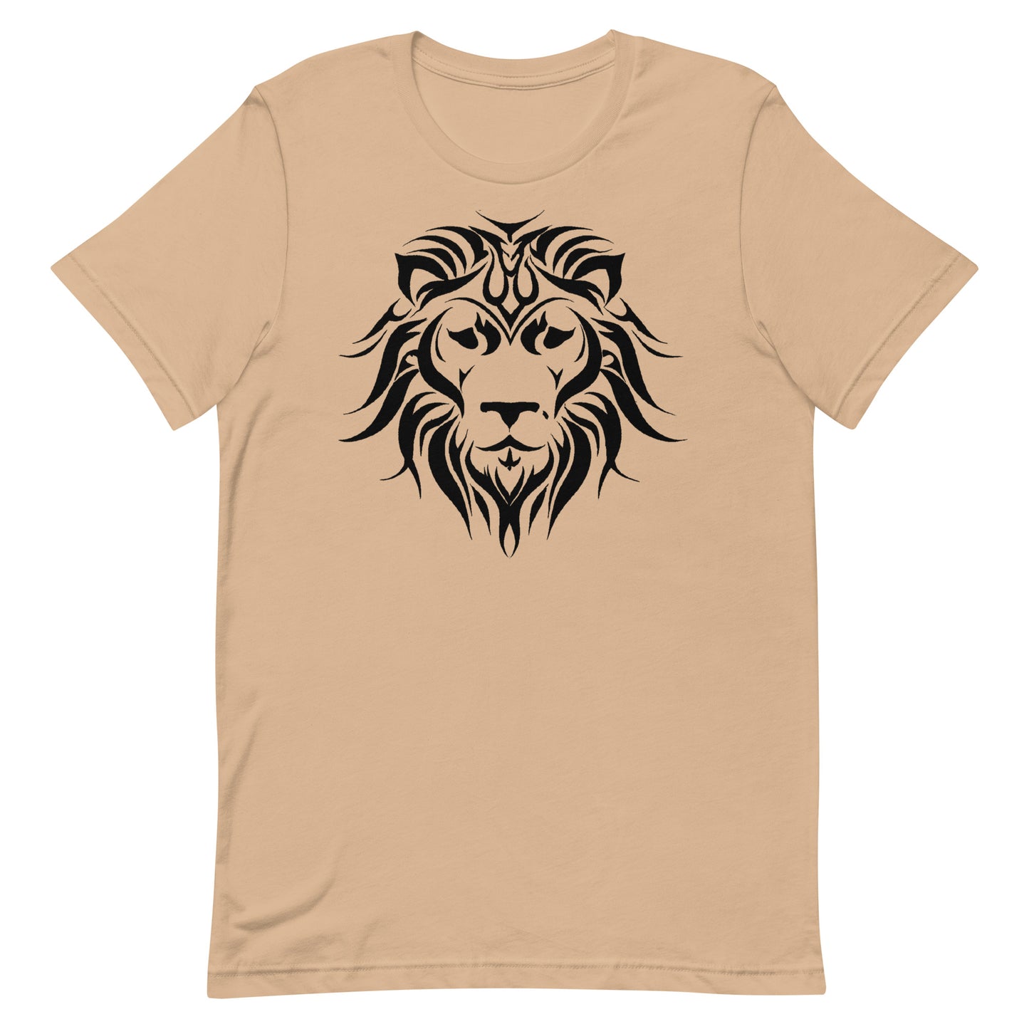 Unisex T-Shirt Tribal Lion BK | Multiple Colors | Bella + Canvas